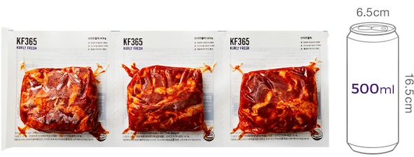 [KF365] 오리주물럭 600g (200gX3개입)