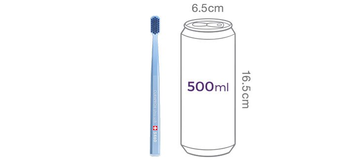 [큐라덴] 큐라프록스 CS5460 부드러운 초미세모 잇몸 칫솔 (표준) 트리오 (3개 묶음, 색상 랜덤)
