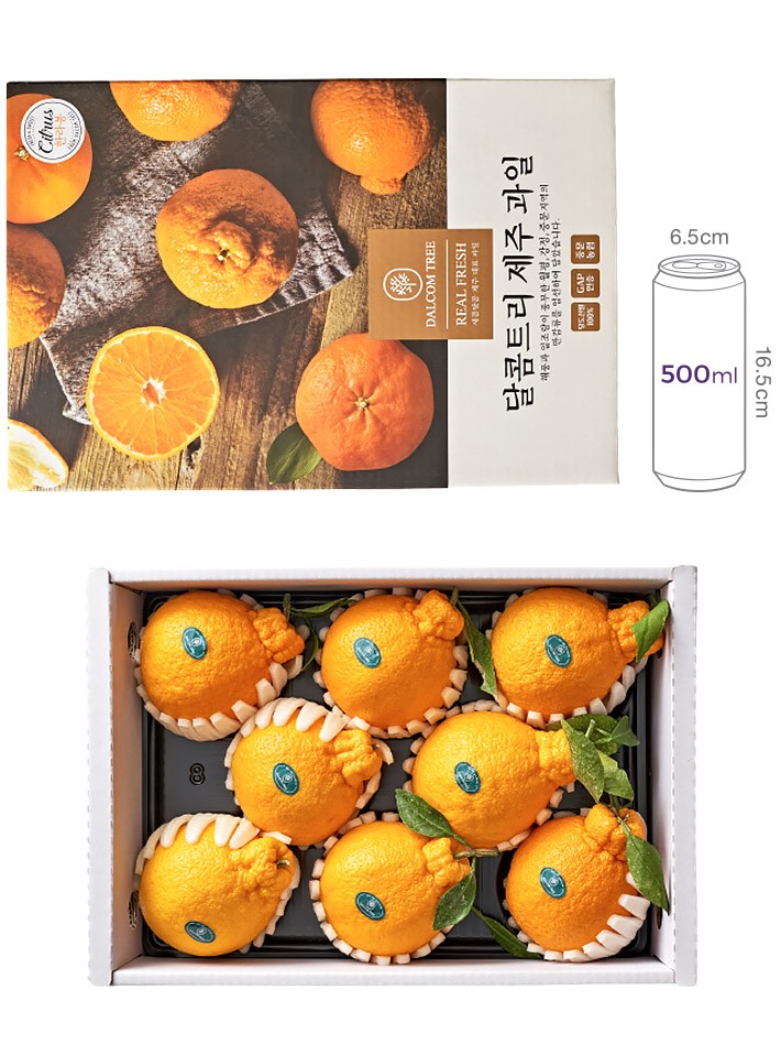 [달콤트리] 당도선별 한라봉 3kg (7~9입)