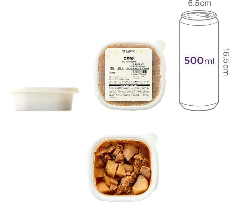 [그리팅키즈] 꼬꼬 찜닭200g