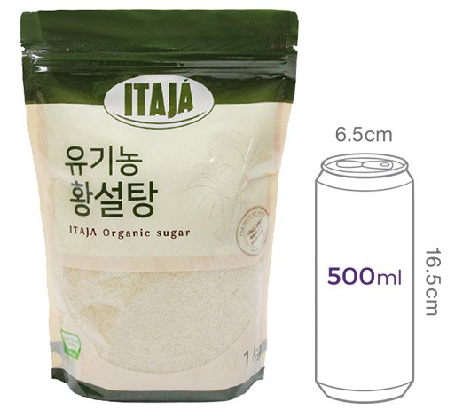 [이타자] 유기농 황설탕 1kg