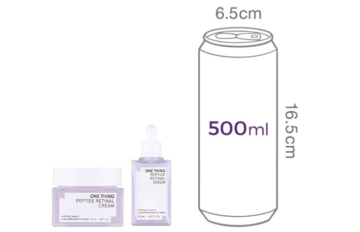 [원씽] 펩타이드 레티날 세럼 50ml+크림 55ml 세트