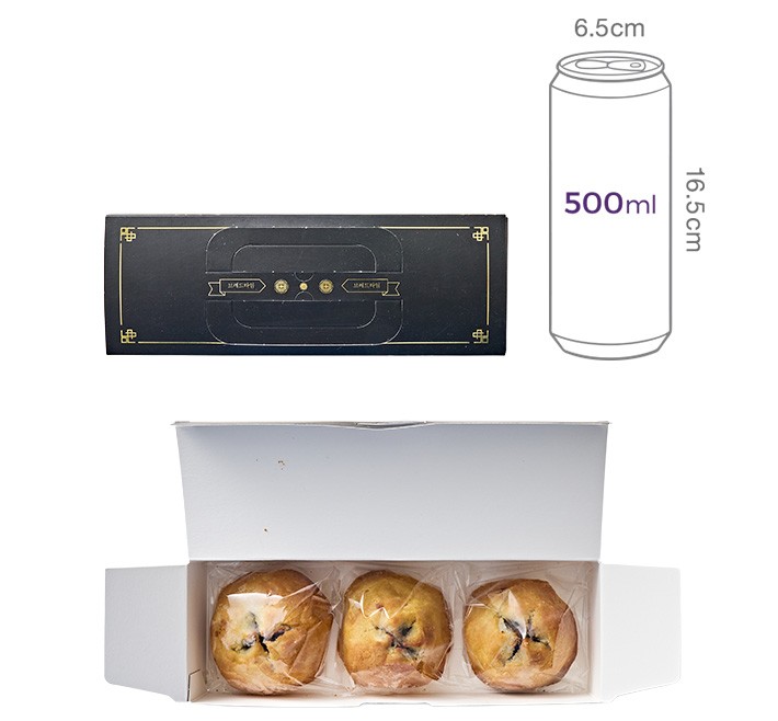 [선물세트] 브레드타임 파이만주 3구세트 (70gX3개입)