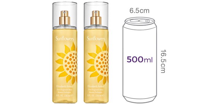 [엘리자베스아덴] 썬플라워 바디미스트 2종 기획(+바디미스트236ml 2개)