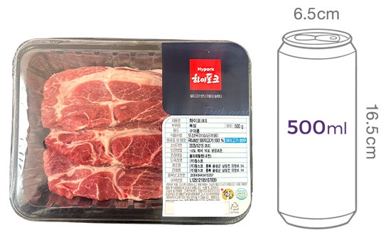 [하이포크] 한돈 목살 구이용 500g (냉장)