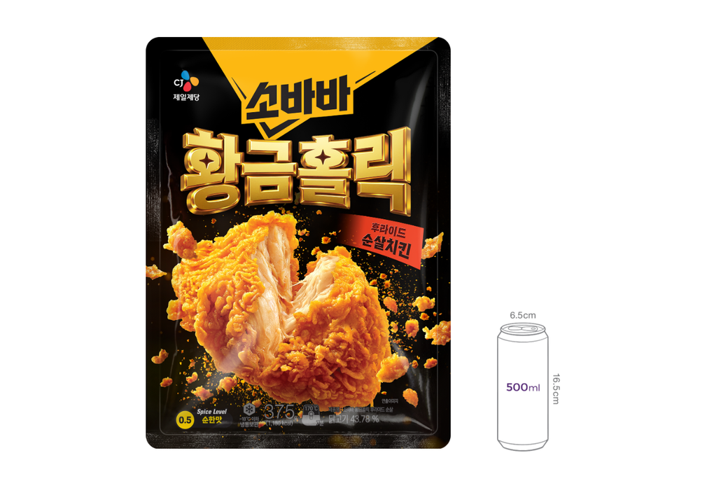 [고메] 소바바 황금홀릭 후라이드 순살치킨 375g