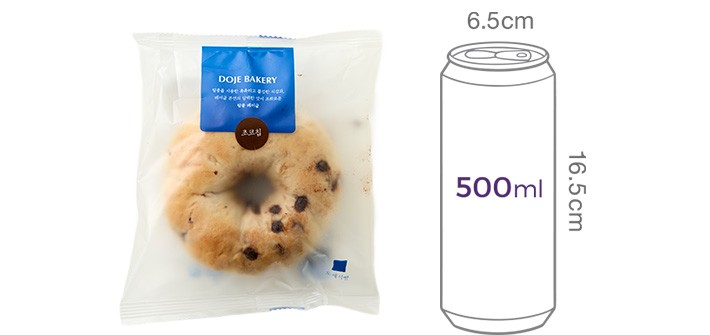 [도제식빵] 초코칩 베이글 100g