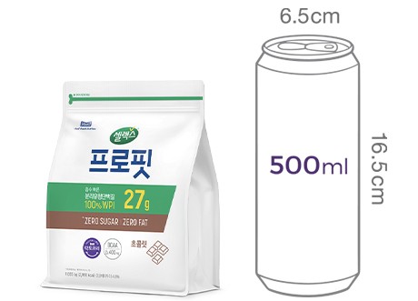 [셀렉스] 프로핏 초콜릿 WPI 단백질 파우더 1kg