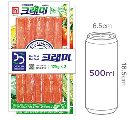 [한성] 크래미 김밥용 120g*2