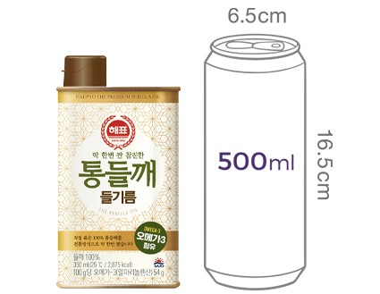 [해표] 통들깨 들기름 350mL