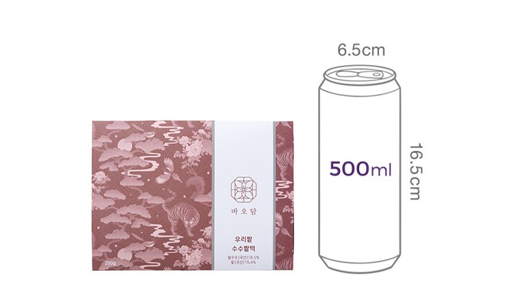 [바오담] 수수팥떡 200g