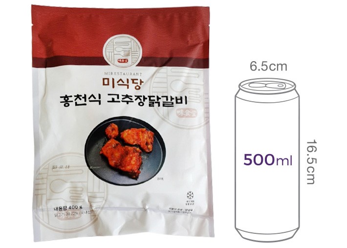 [미식당] 홍천식 고추장닭갈비 400g