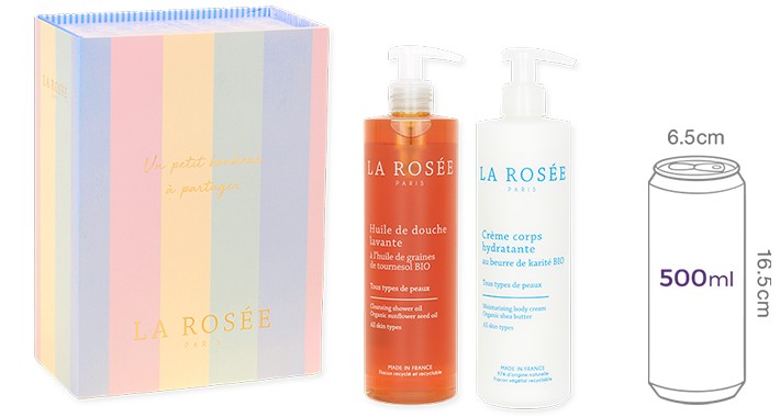 [라로제] 본아네 에디션 바디 리추얼 2종 세트 (클렌징 샤워오일 400mL+바디크림 400mL)