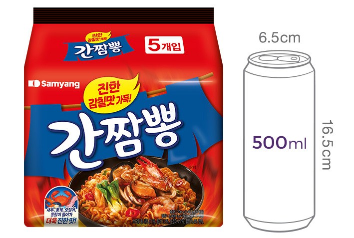 [삼양] 간짬뽕 140g*5입