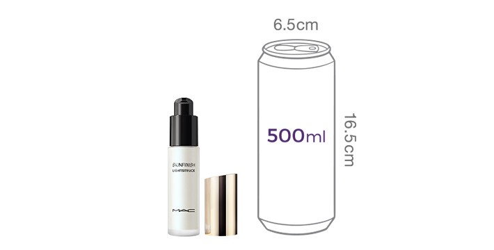 [맥] 스킨피니쉬 라이트스트럭 리퀴드 하이라이터 - 글레이셜