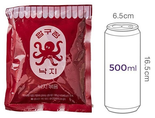 [압구정낙지] 낙지 볶음 300g