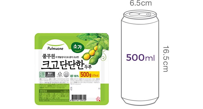[풀무원] 소가 고소하고 단단한 두부 500g