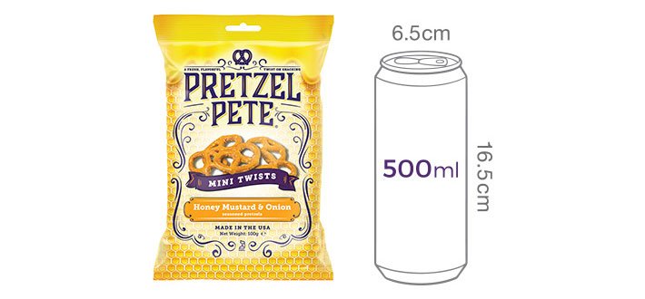 [프레첼피트] 시즈닝 프레첼 허니머스타드 어니언 100g