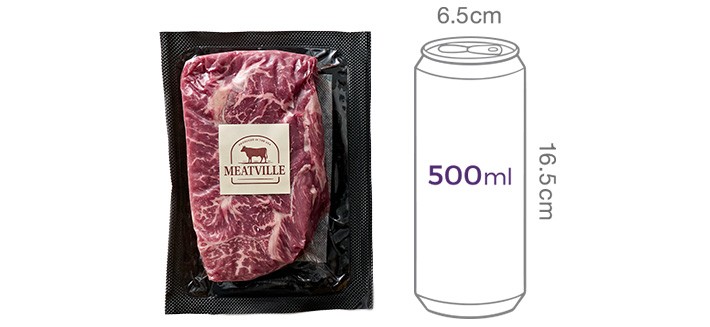 [미트빌] 미국산 프라임 부채살 스테이크300g