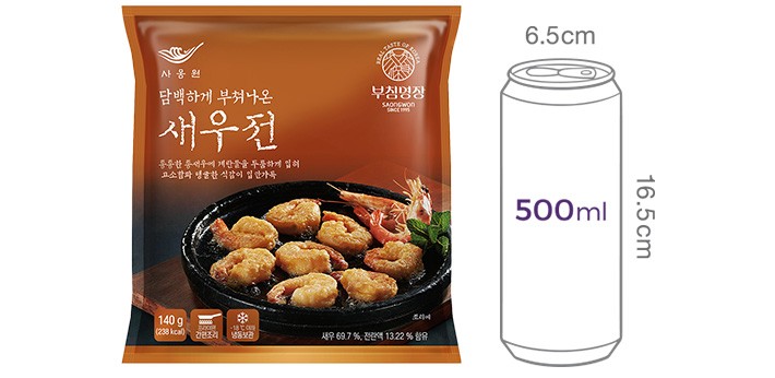 [부침명장]새우전140g