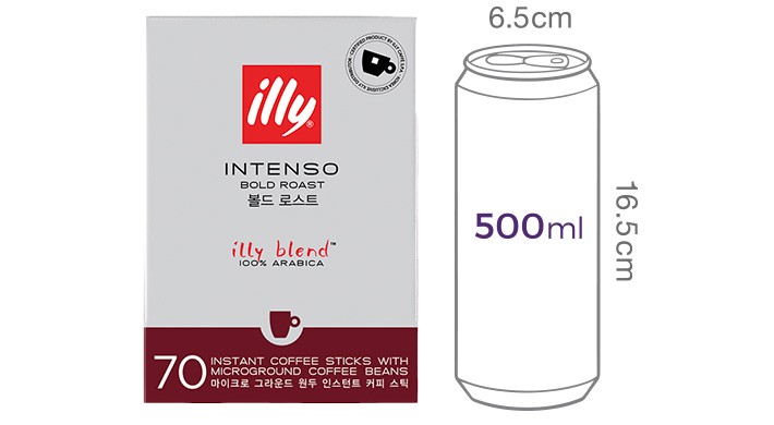 [일리] 볼드 로스트 레귤러 스틱커피 (1.6g X 70입)