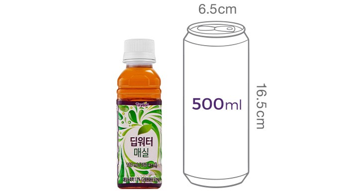 [테일러] 딥워터 매실 (180mL X 3개입)