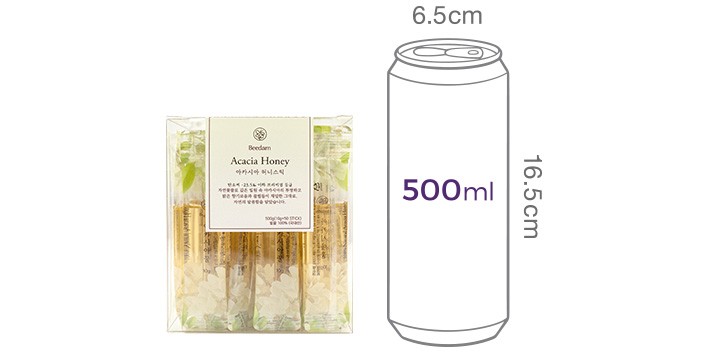 [비담] 허니스틱 아카시아꿀 50개입