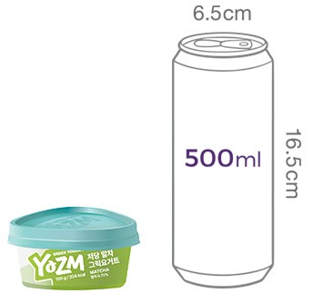 [YOZM] 저당 말차 그릭요거트 100g
