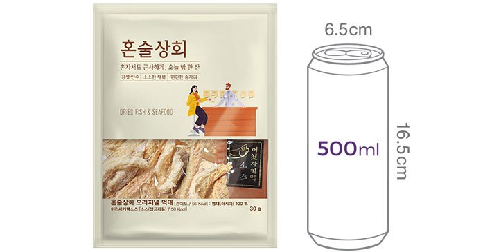 [혼술상회] 오리지널 먹태 (소스포함) 30g