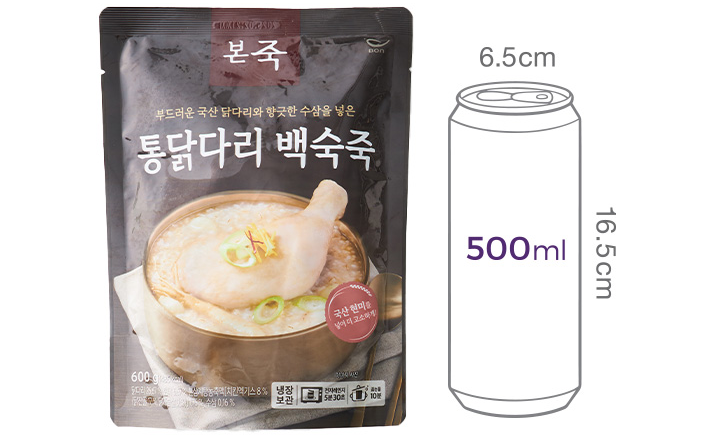 [본죽] 본 통닭다리 백숙죽