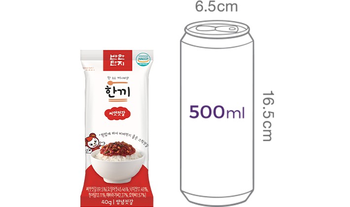 [반찬단지] 한끼 스틱 씨앗젓