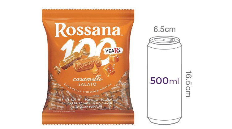 [로사나] 솔티 카라멜 필링 캔디 150g