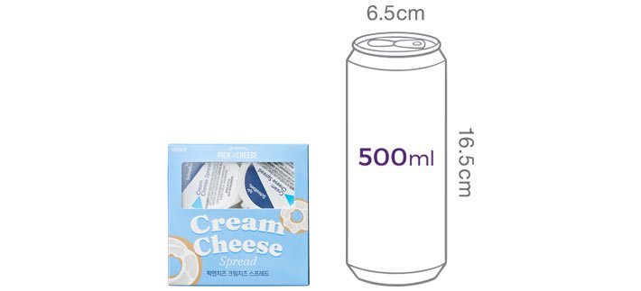 [픽앤치즈] 슈라이버 크림치즈 미니컵 (21g X 4개입)