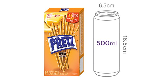 [해태] 프리츠 발효버터 34g
