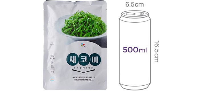 [남도2대명가] 미역줄기 새코미 200g