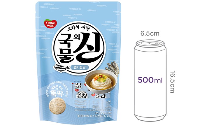 [동원] 국물의 신 멸치한알 4gX25입(파우치)