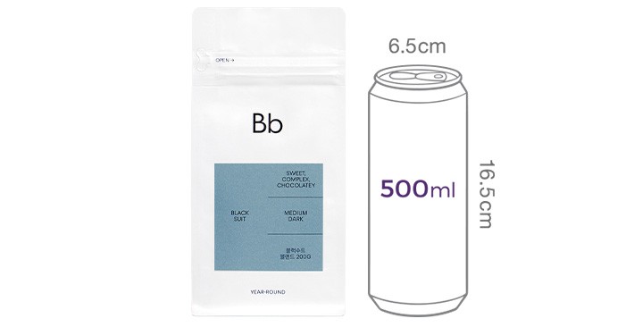 [빈브라더스] 블랙수트 원두 200g