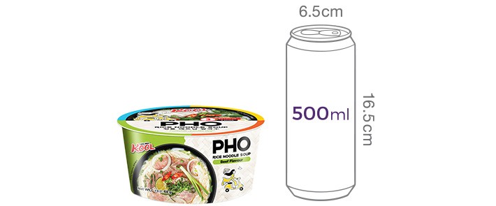 [쿵딘 포] 소고기향 쌀국수 68g