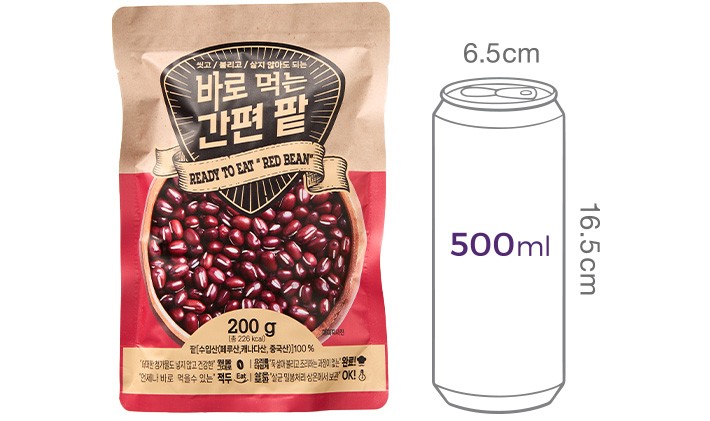 바로먹는 간편 팥 200g