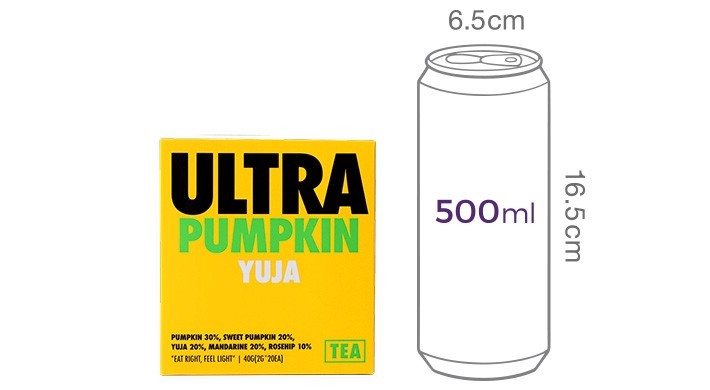 [울트라잇츠] 울트라 펌킨티 호박유자차 (2g X 20개입)