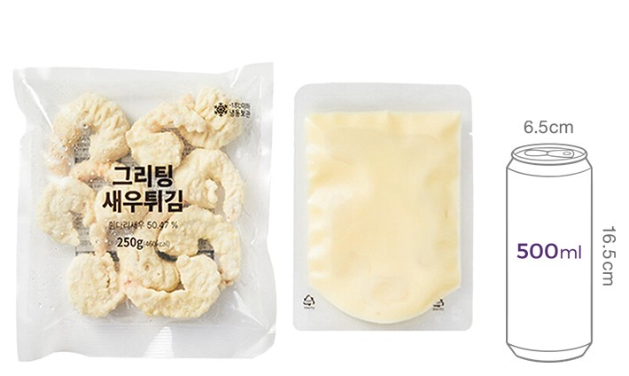 [그리팅] 레몬크림새우 370g