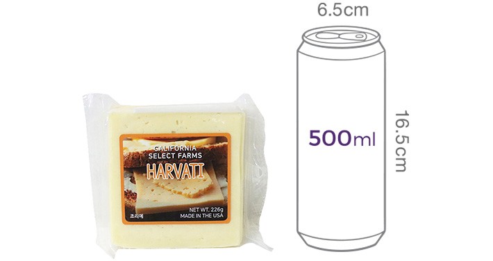 [픽앤치즈] 하바티 슬라이스 치즈 226g