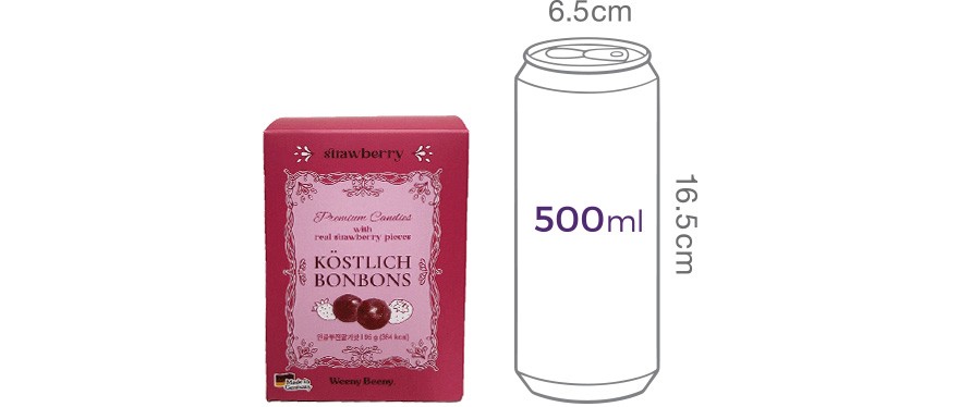 [위니비니] 퀘스틀리히 봉봉 스트로베리 95g