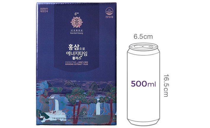 [김정환홍삼] 홍삼으로 에너지타임 플러스 (100일분) (+보자기포장)