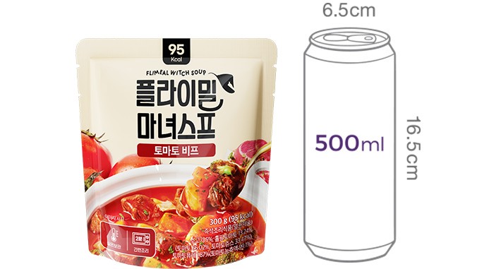 [플라이밀] 마녀스프 비프 300g