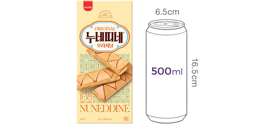 [삼립] 누네띠네 오리지널 120g