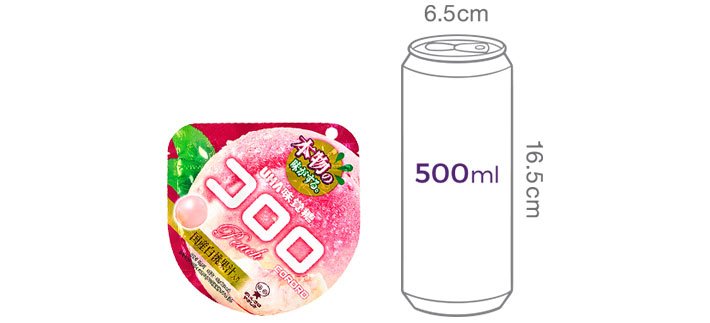 [미카구토] 코로로 복숭아 40g