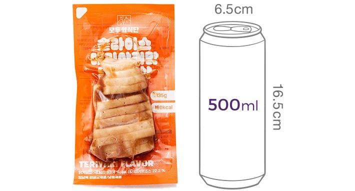 [모두의식단] 슬라이스 데리야키맛 닭가슴살 135g