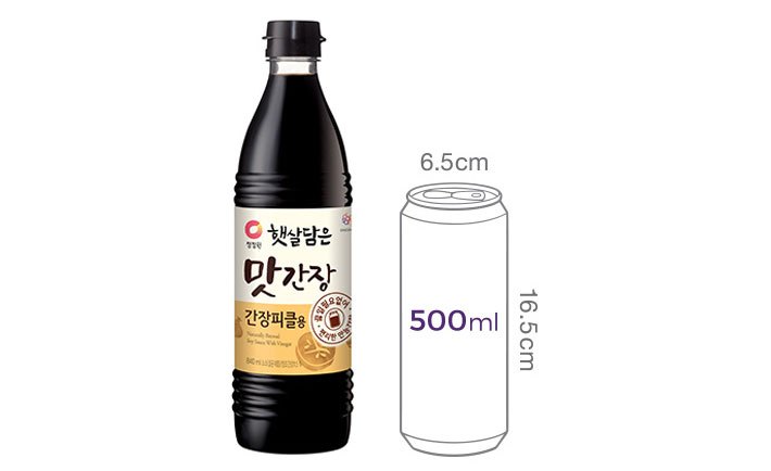 [청정원] 햇살담은 맛간장 피클용 840ml