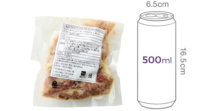 [형닭마켓] 수비드 닭목살 담백소금구이 250g